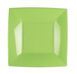 Lėkštės MoodFood, šv. žalios sp., 29x29 cm, 12 vnt. kaina ir informacija | Indai, lėkštės, pietų servizai | pigu.lt