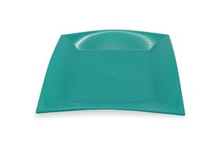 Lėkštės MoodFood, žalios sp., 29x29 cm, 12 vnt. kaina ir informacija | Indai, lėkštės, pietų servizai | pigu.lt