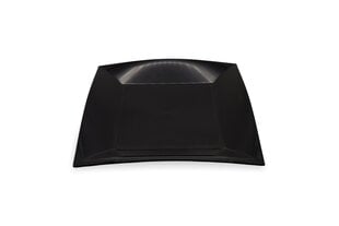 Lėkštės MoodFood, juodos sp., 18x18 cm, 25 vnt. kaina ir informacija | Indai, lėkštės, pietų servizai | pigu.lt