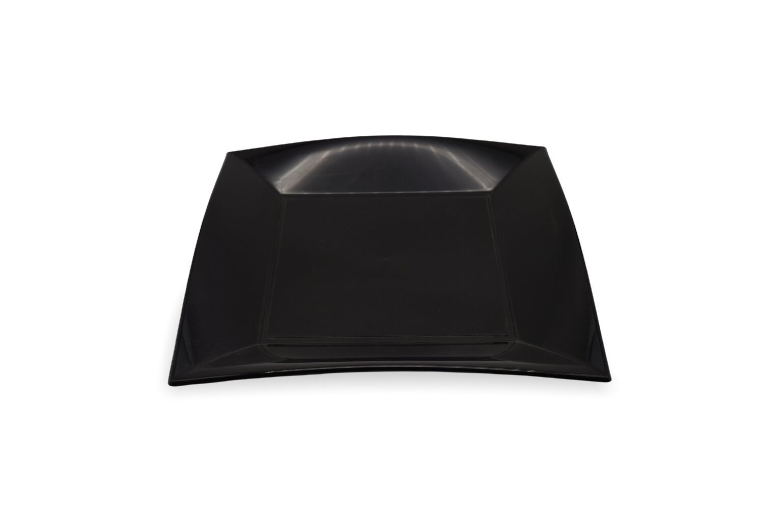 Lėkštės MoodFood, juodos sp., 18x18 cm, 25 vnt. цена и информация | Indai, lėkštės, pietų servizai | pigu.lt