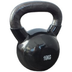 Svarstis gira Mambo Max Kettlebell, juodas, 16 kg kaina ir informacija | Svoriai, svarmenys, štangos | pigu.lt