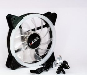 1stCOOL F12-AURA-EVO-DR kaina ir informacija | Kompiuterių ventiliatoriai | pigu.lt