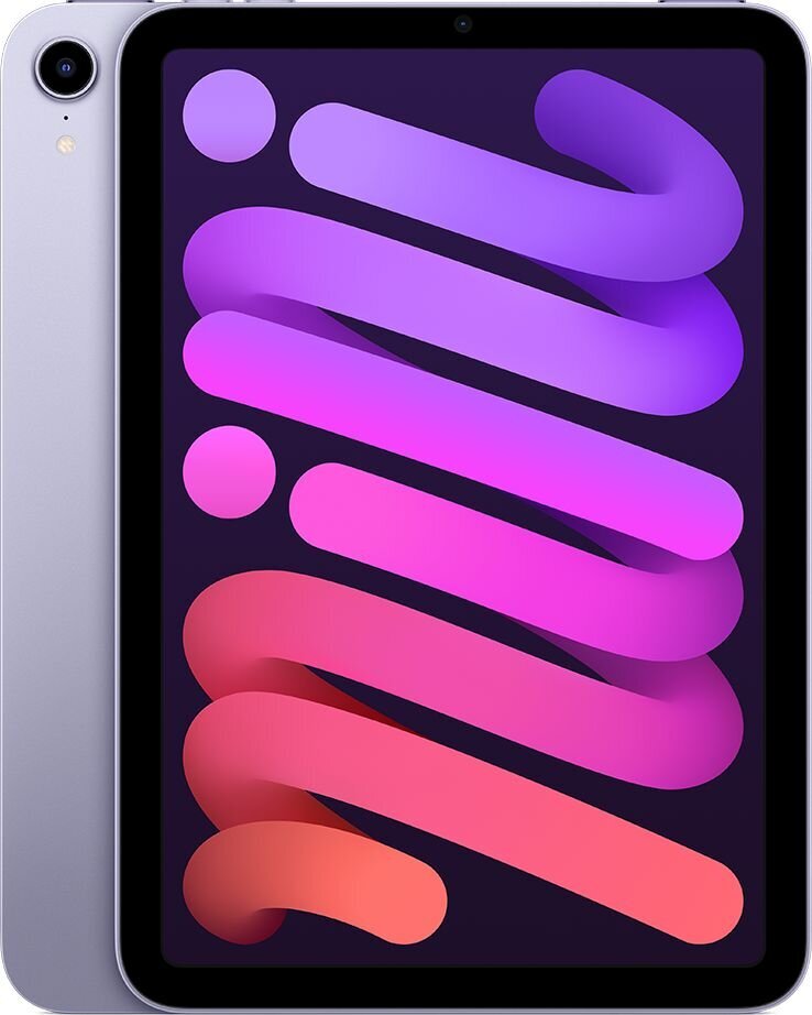 Apple iPad Mini Wi-Fi 256GB Purple 6th Gen MK7X3 kaina ir informacija | Planšetiniai kompiuteriai | pigu.lt