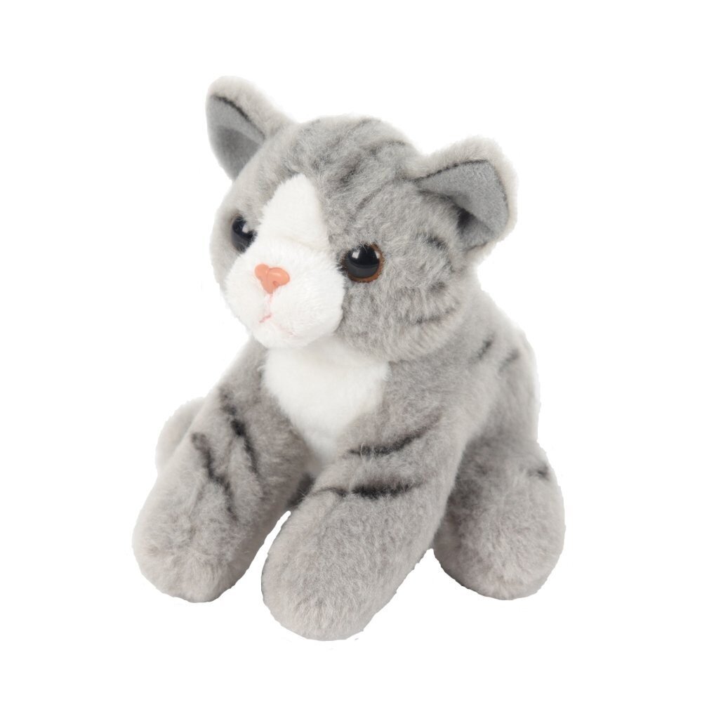 Pliušinis žaislas Beppe Cat, pilkas, 13 cm kaina ir informacija | Minkšti (pliušiniai) žaislai | pigu.lt