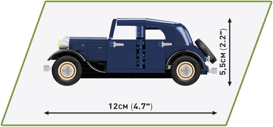 Surenkamas modelis Citroen Traction 7A Cobi, 2263, 222 d. kaina ir informacija | Konstruktoriai ir kaladėlės | pigu.lt