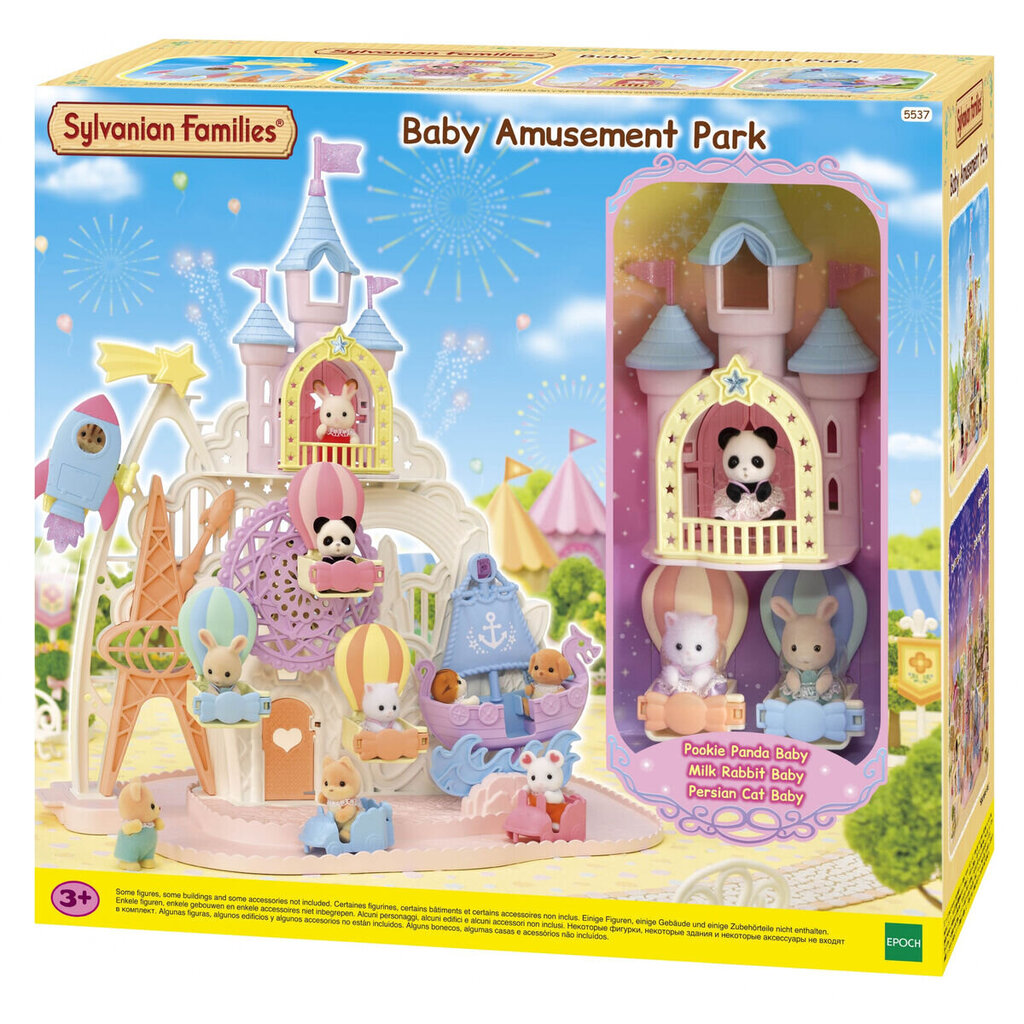 Кукольный дом Sylvanian Families Baby Amusement Park цена | pigu.lt