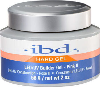 Nagų gelis IBD LED/UV Pink II, 56 g. kaina ir informacija | Nagų lakai, stiprintojai | pigu.lt