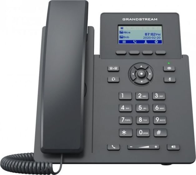 GrandStream GRP2601p, juodas kaina ir informacija | Stacionarūs telefonai | pigu.lt