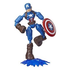 Hasbro Marvel B&amp;F Капитан Америка 15 см цена и информация | Игрушки для мальчиков | pigu.lt