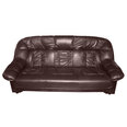 Sofa-lova Aleksandra 3S, tamsiai ruda