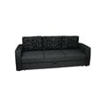 Sofa-lova Ella 3S, juoda