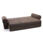 Sofa-lova Grella 3S, juoda kaina ir informacija | Sofos | pigu.lt