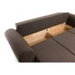 Sofa-lova Grella 3S, šviesiai pilka kaina ir informacija | Sofos | pigu.lt