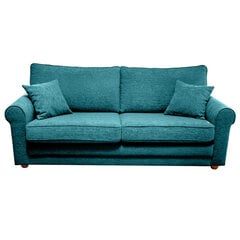 Sofa-lova Greta 3S, mėlyna kaina ir informacija | Sofos | pigu.lt
