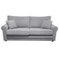 Sofa-lova Greta 3S, šviesiai pilka цена и информация | Sofos | pigu.lt