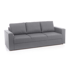 Sofa-lova Marta 3S, šviesiai pilka kaina ir informacija | Sofos | pigu.lt