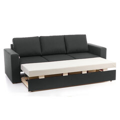 Sofa-lova Marta 3S, juoda kaina ir informacija | Sofos | pigu.lt