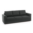 Sofa-lova Marta 3S, juoda