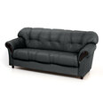 Sofa-lova Rosa 3S, juoda