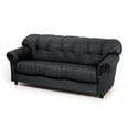 Sofa-lova Rosa 3S N, juoda