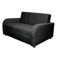 Sofa-lova Simona 2S, juoda