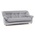 Sofa-lova Spencer 3K, šviesiai pilka