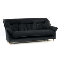 Sofa-lova Spencer 3N, juoda kaina ir informacija | Sofos | pigu.lt