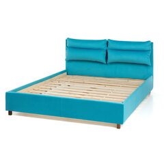 Lova Pillow, 160x200 cm, mėlyna цена и информация | Кровати | pigu.lt