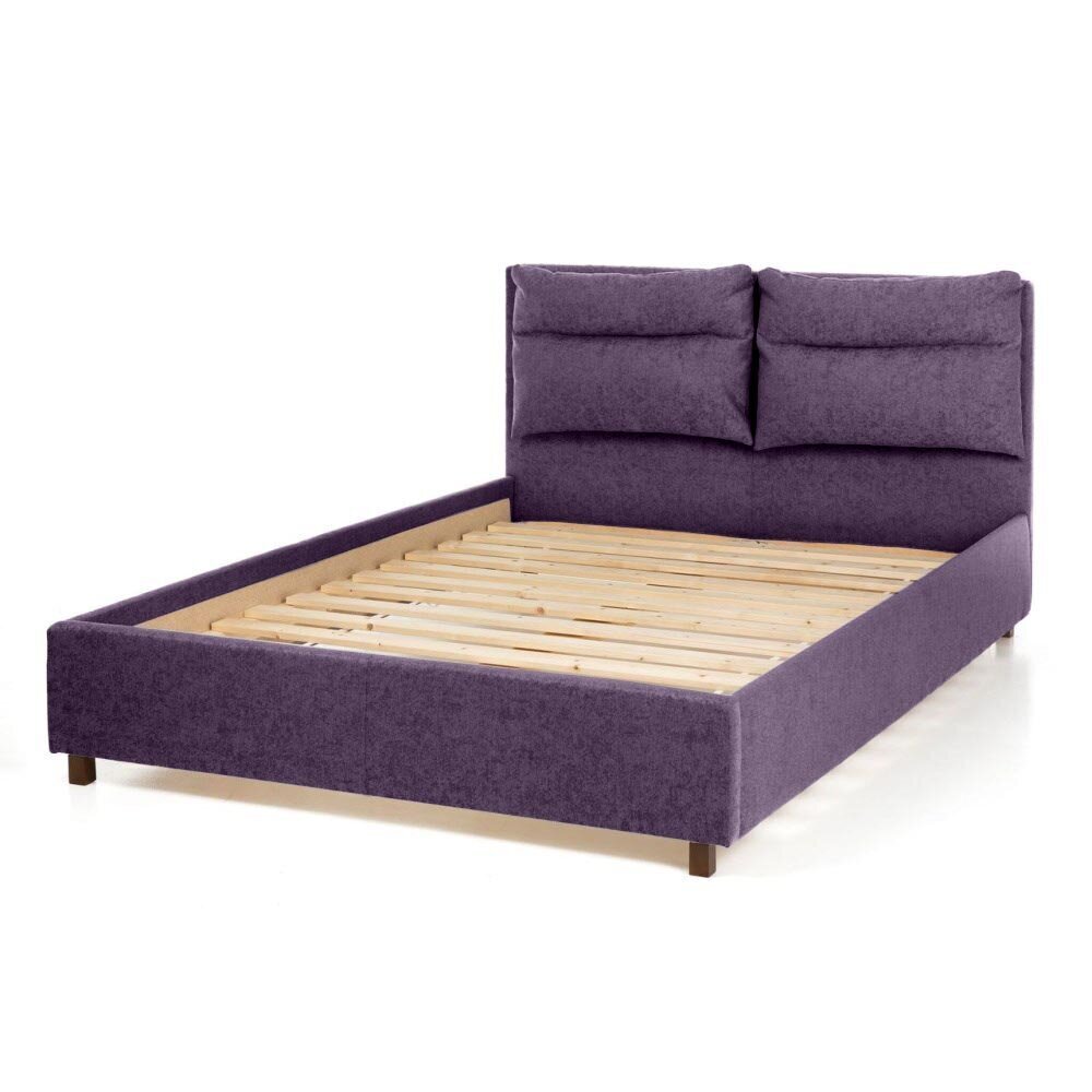 Lova Pillow, 180x200 cm, violetinė kaina ir informacija | Lovos | pigu.lt