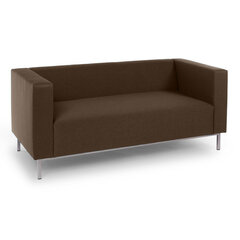 Sofa Office 2S, ruda kaina ir informacija | Sofos | pigu.lt
