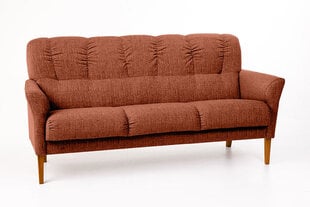 Sofa Katri 3S, rožinė kaina ir informacija | Sofos | pigu.lt