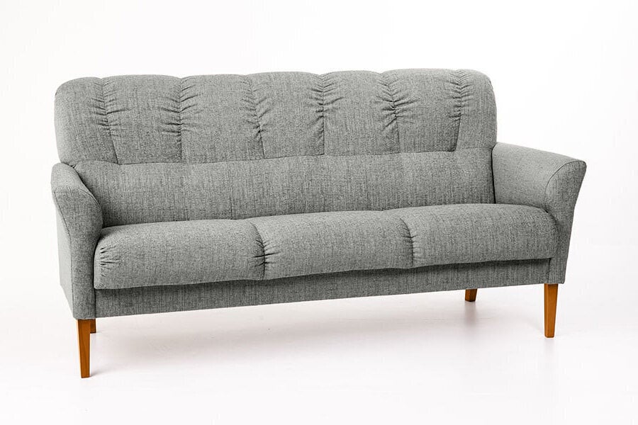 Sofa Katri 3S, pilka kaina ir informacija | Sofos | pigu.lt