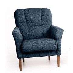 Fotelis Katri, tamsiai mėlynas kaina ir informacija | Svetainės foteliai | pigu.lt