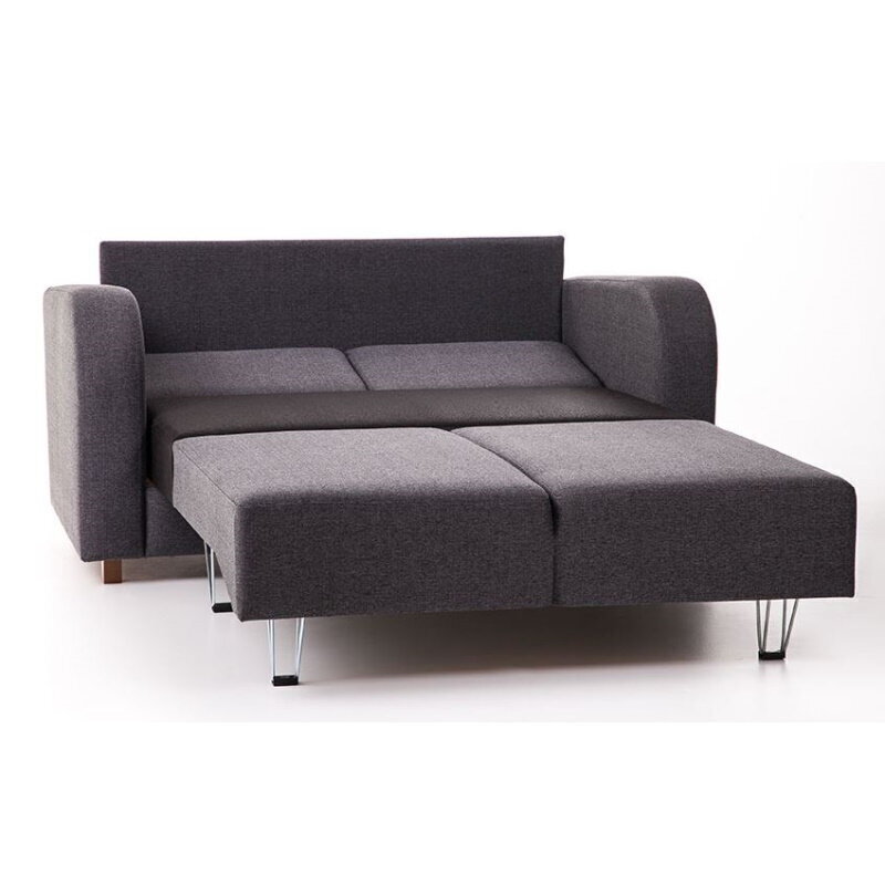 Sofa-lova Aada 2S, tamsiai pilka kaina ir informacija | Sofos | pigu.lt