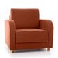 Išskleidžiamas fotelis Aada, rožinis kaina ir informacija | Svetainės foteliai | pigu.lt