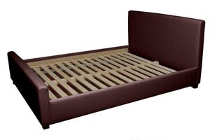 Кровать Venecija, 90x200 см, коричневая цена и информация | Кровати | pigu.lt