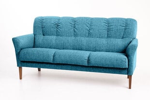 Sofa Katri 3, mėlyna kaina ir informacija | Sofos | pigu.lt