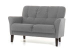 Sofa Katri 2, pilka/juoda