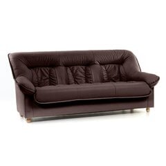 Комплект мягкой мебели Spencer, темно-коричневый цвет цена и информация | Комплекты мягкой мебели | pigu.lt