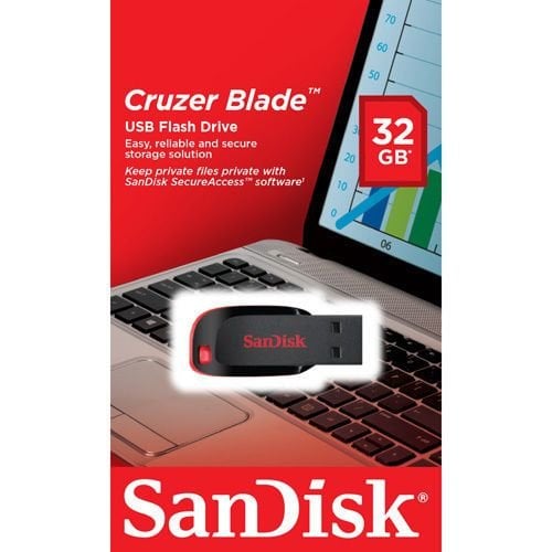 Atmintinė SanDisk SDCZ50032GB35, 32GB