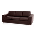 Sofa Chicago 3S, tamsiai ruda