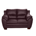 Sofa Emma 2S, tamsiai raudona