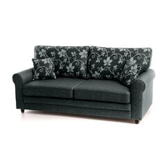 Sofa Greta 2S, juoda kaina ir informacija | Sofos | pigu.lt