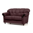 Sofa Rosa 2S N, tamsiai raudona