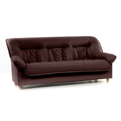 Sofa Spencer 3S N, tamsiai raudona kaina ir informacija | Sofos | pigu.lt