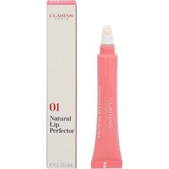 Блеск для губ Clarins Natural Lip Perfector, Rose Shimmer, 12 мл цена и информация | Помады, бальзамы, блеск для губ | pigu.lt