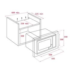 Teka ML 8200 BIS цена и информация | Микроволновые печи | pigu.lt