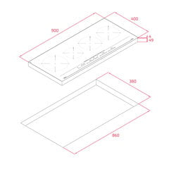 Teka 112500040 цена и информация | Варочные поверхности | pigu.lt