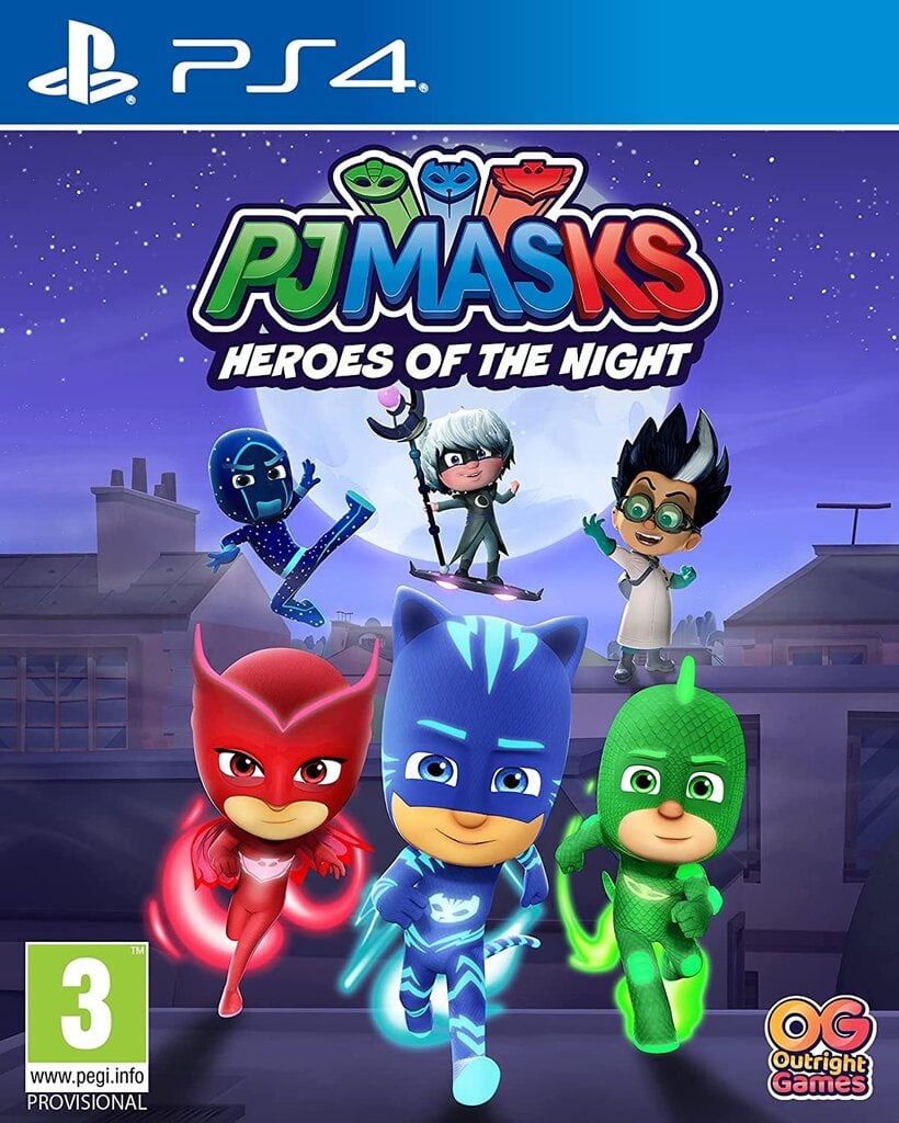 PJ Masks: Heroes of the Night, PlayStation 4 kaina ir informacija | Kompiuteriniai žaidimai | pigu.lt