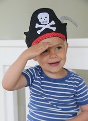 Пиратская шапка цена и информация | Карнавальные костюмы | pigu.lt